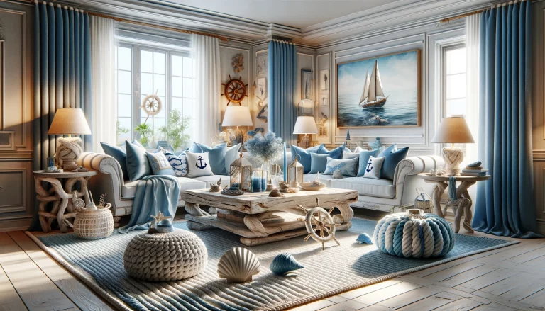 nautical living room