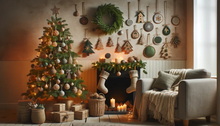 Eco-friendly christmas decor