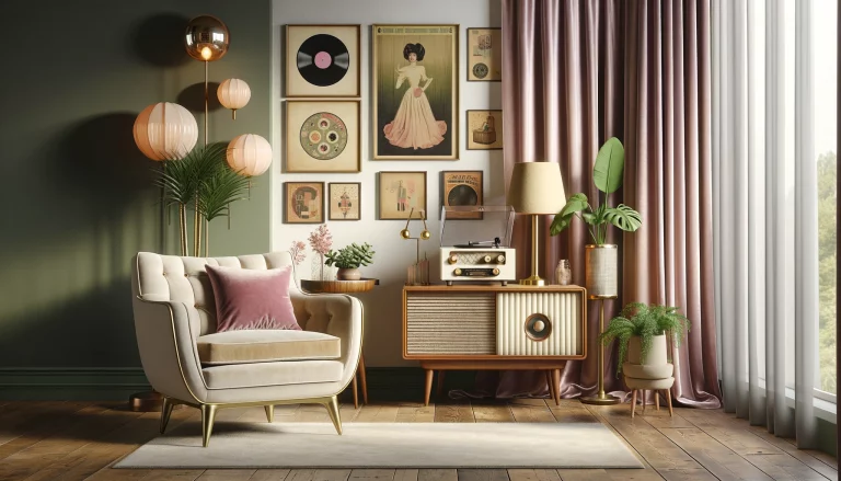 Retro living room
