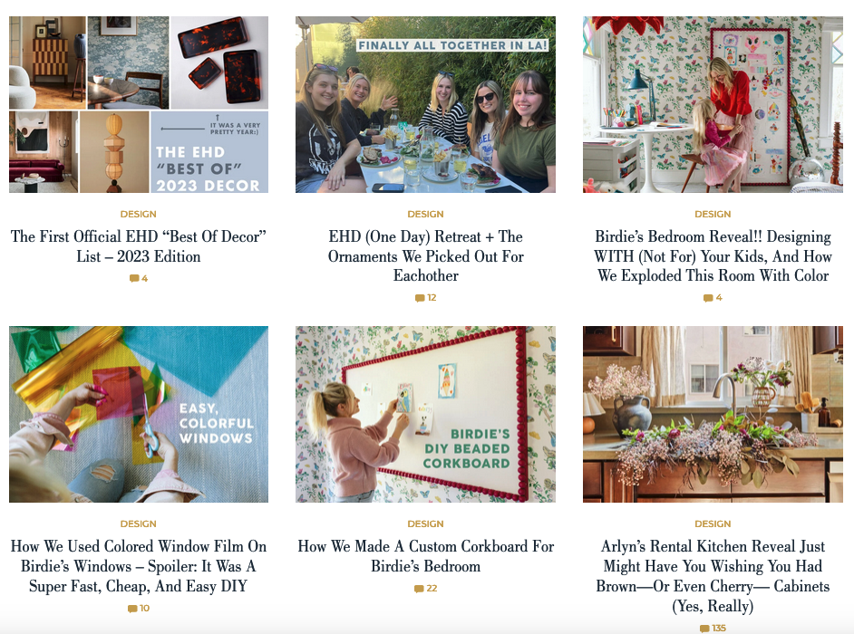 best interior designs blogs and lyfestyle