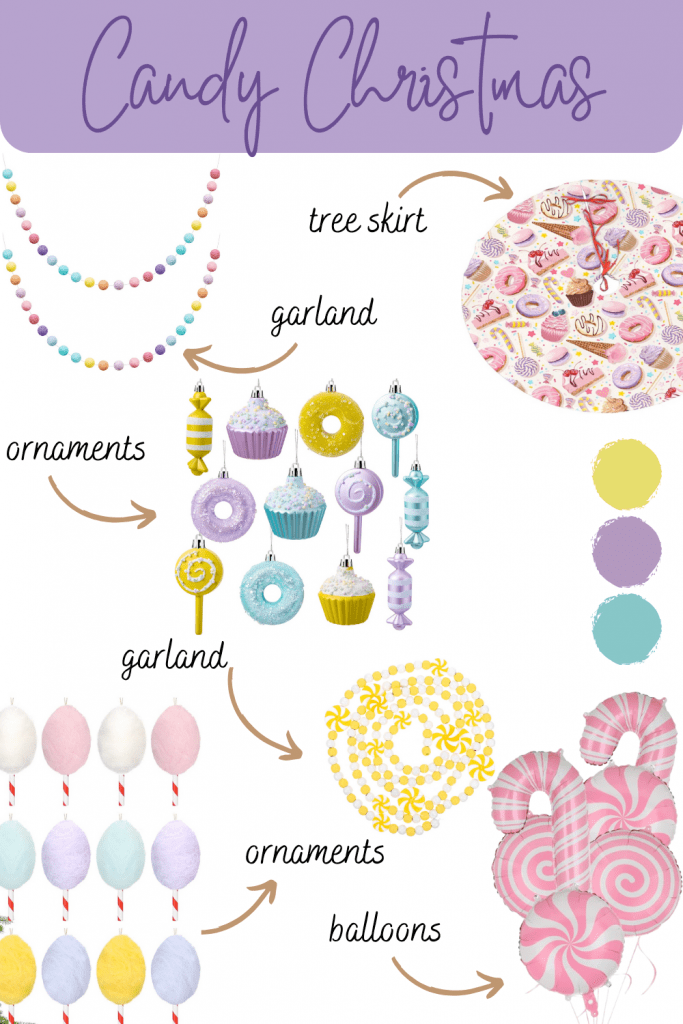 candy christmas decoration